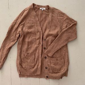 Madewell Camel cardigan